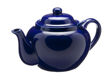 Load image into Gallery viewer, Ceramic 3 cup Teapot with Infuser - Royal Blue
