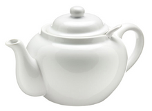 Load image into Gallery viewer, Ceramic 3 cup Teapot with Infuser - White
