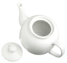 Load image into Gallery viewer, Ceramic 6 cup Windsor Teapot - White
