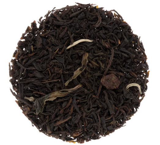 Icewine Black loose leaf tea blended with white tea, currants, and Ontario Icewine. Brews a rich cup of loose leaf tea.