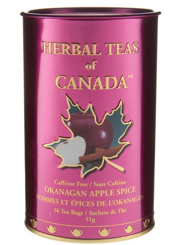 Okanagan Apple Spice Pyramid Teabag Tin