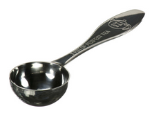 Load image into Gallery viewer, 1 perfect pot of tea stainless steel measuring spoon.  Measures a perfect amount of tea for a 3-4 cup pot of tea to brew loose leaf tea.
