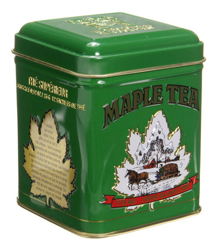 Maple Pyramid Teabag Tin